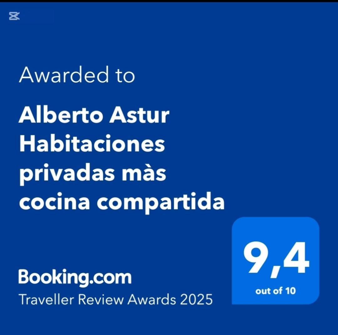 Alberto Astur Habitaciones Privadas Mas Cocina Oviedo Eksteriør bilde